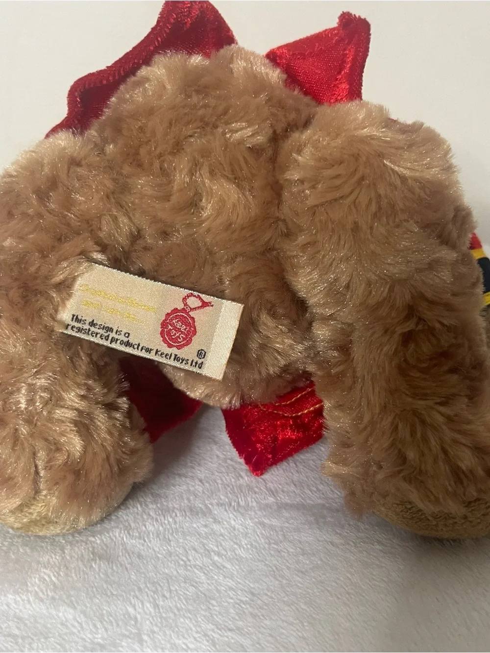 Keel Toys Glorious Beefeater Bear Plush‎ in Red and Black Royal Guard Uniform 8”